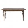  Laurent Dining table 150 Darkbrown Rustic