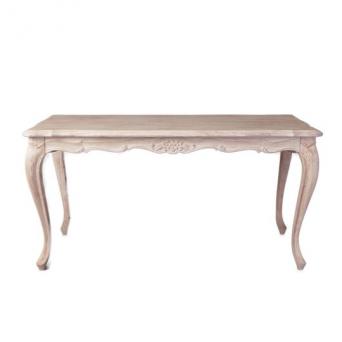 Sarah Dining Table 160　whitewash rustic