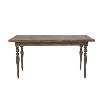  Laurent Dining table 150 Darkbrown Rustic