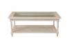 Flank centertable white wash rustic