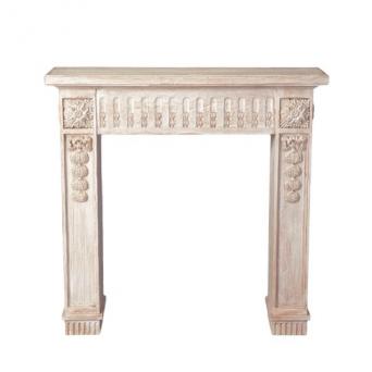 mantelpiece  sandra  whitewash rustic