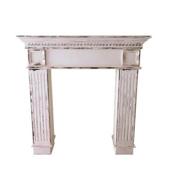 mantelpiece  henri  parisien white