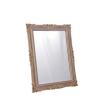 Nina  mirror  French Antique White and Goldwash