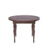  Laurent round table 100cm Darkbrown Rustic