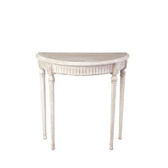 Console Clala  Whitewash Rustic