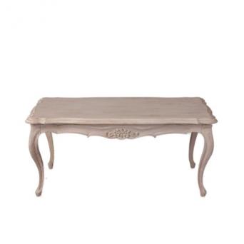 Sarah centertable white wash rustic